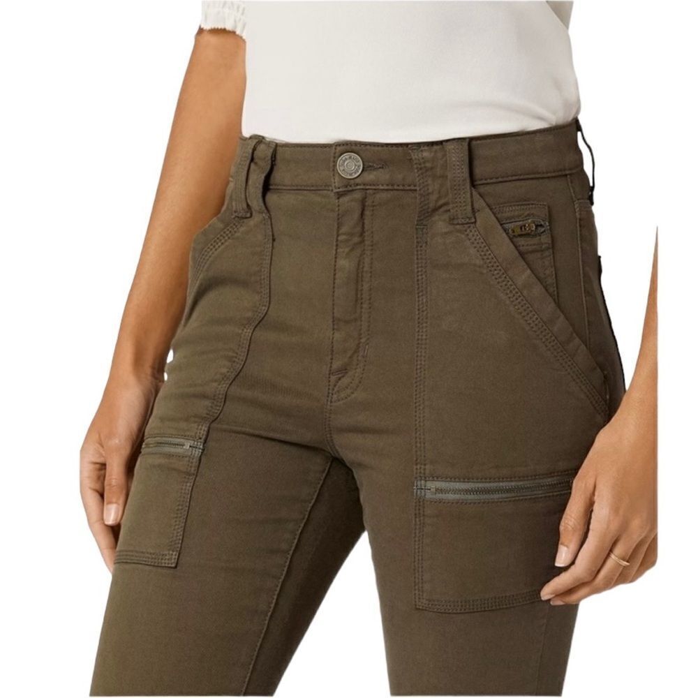 Joie☀️Olive Park Cargo‎ Pants size 8 NWT NEW - Picture 2 of 11